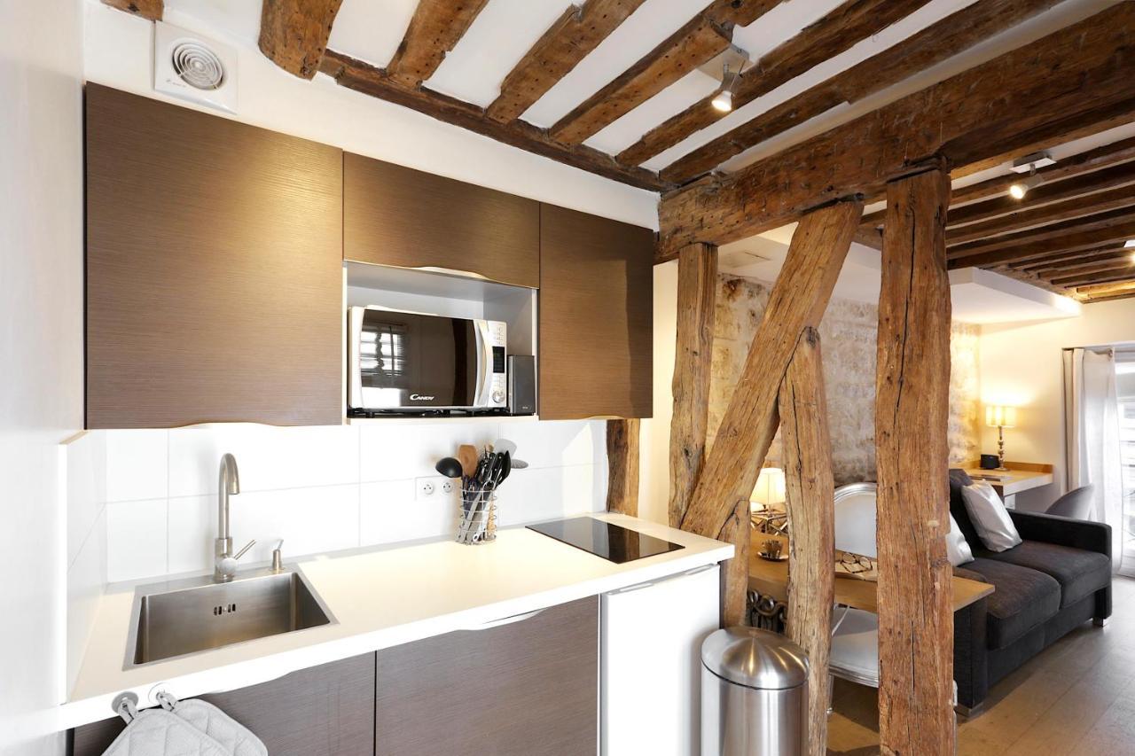 Apartament Habitat Parisien - 1Br-1Ba - Duplex Louvre Museum Zewnętrze zdjęcie