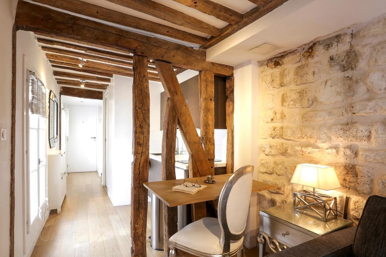 Apartament Habitat Parisien - 1Br-1Ba - Duplex Louvre Museum Zewnętrze zdjęcie